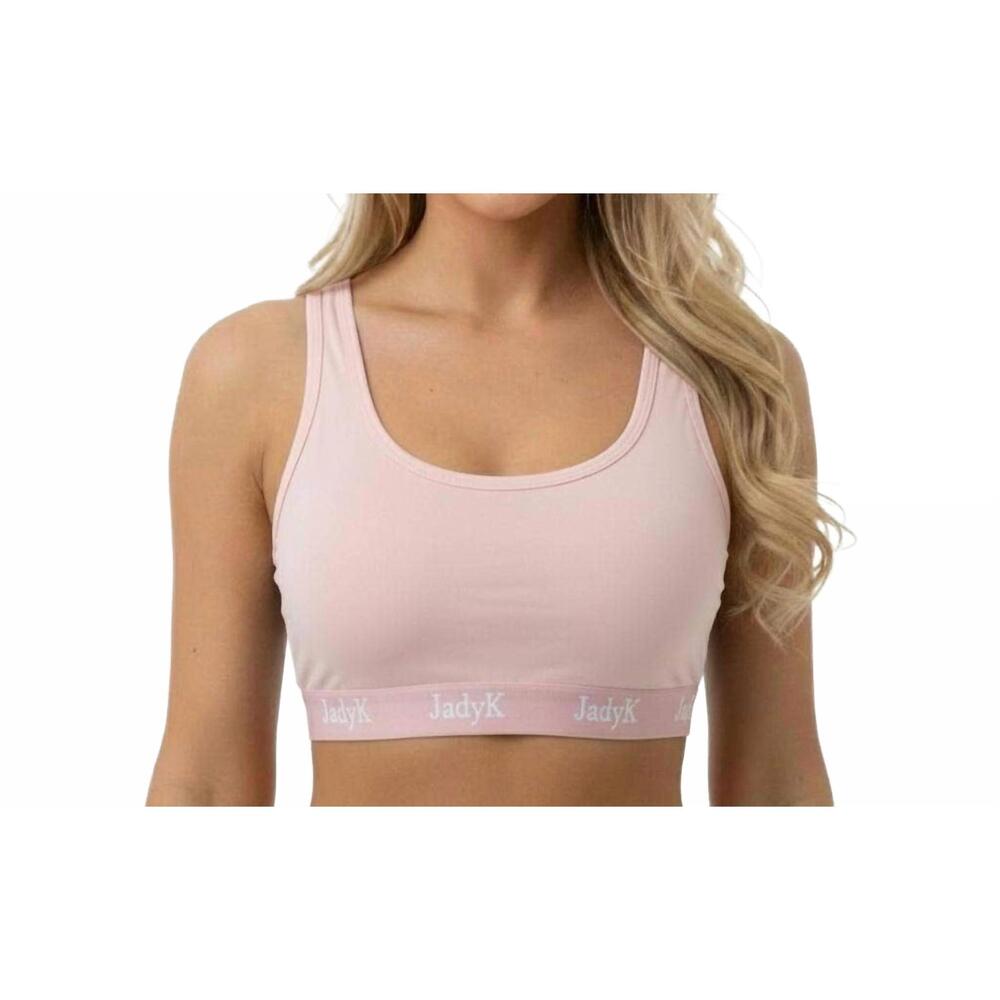 NEW JADYK arya solid bralette in blush
